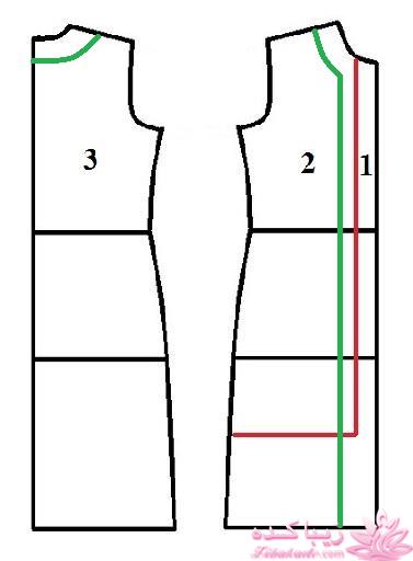 آموزش دوخت مانتو